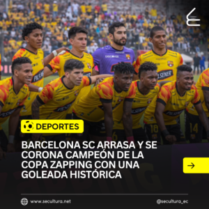 Barcelona SC arrasa y se corona campeón de la Copa Zapping con una goleada histórica