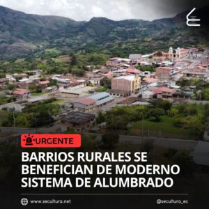 Nambacola enciende su futuro: barrios rurales se benefician de moderno sistema de alumbrado público