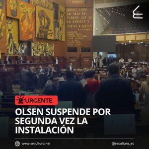 Crisis de gobernabilidad en el Legislativo: Niels Olsen suspende por segunda vez la instalación de la Asamblea Nacional