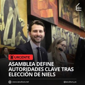 Asamblea Nacional define autoridades clave tras elección de Niels Olsen como presidente para el periodo 2025–2027