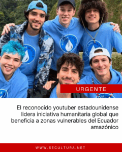 MrBeast instala sistema de agua potable en comunidad kichwa de Napo